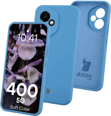 Produktbild von Bison Soft Case Honor 400 blau