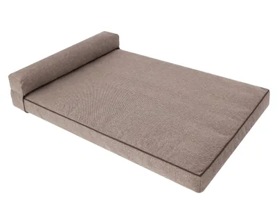 Zdjęcie produktu dla Legowisko dla psa Kanapa dla psa Poduszka dla psa Kosz dla psa Kanapa dla psa Miękkie legowisko dla zwierzęcia Materac Codura Miejsce do spania Materac M- 80 x 53 cmCapuccino
