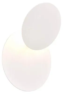 Image de Trio Mio LED Applique 6W ⌀18cm Blanc Mat blanc chaud éclairage indirect