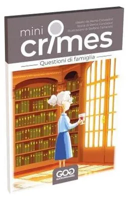 Imagen del producto de Mini Crimes: Questioni di Famiglia (Edición italiana) – Juego de mesa – GateOnGames – 1-8 jugadores – 8+