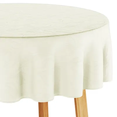 Immagine prodotto di Tovaglie ovali, 140 x 240 cm, color crema, adatte per interni ed esterni