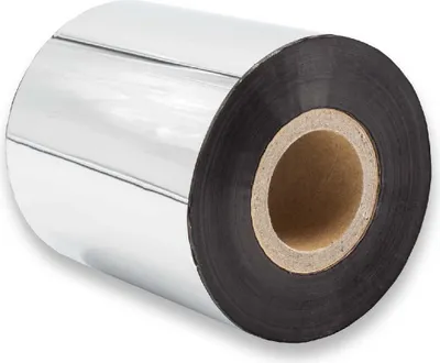 Produktbild von vhbw Thermotransfer-Band kompatibel mit TSC TTP-366M, TTP-346M, TTP-345 Drucker Etikettendrucker, Wischfest, 70 mm x 300 m, Wachs-Plus Schwarz