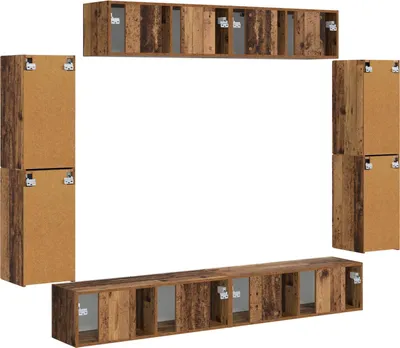 Immagine prodotto di Mobile TV 8 pcs Legno vecchio