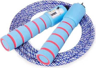 Produktbild von Springseil Speed Rope,springseil Boxen,springseil Sport Kinder,Springseil Kinder Speed Rope mit Zähler,Springseil Sport,Verstellbares Speed Rope Seilspringen!,Blau Rot