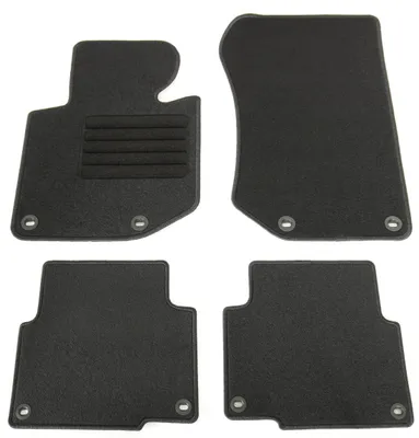 Fußmatten-Set für 3er BMW E36 (Limo + Coupe + Touring + Compact), 4-teilig