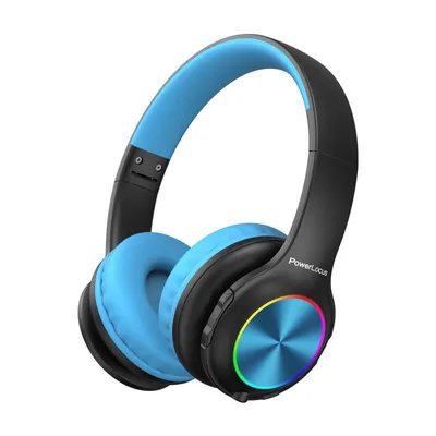 Image de PowerLocus - pwl-pled-blackblue - Casque d'écoute