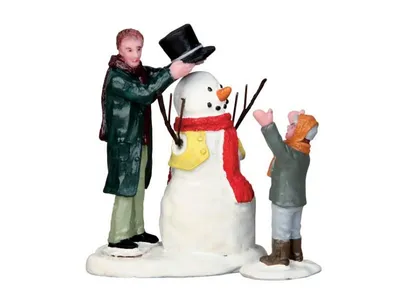 Immagine prodotto di Lemax Villaggio di Natale Famiglia Casa di Natale Decorazione invernale Figure di decorazione natalizia