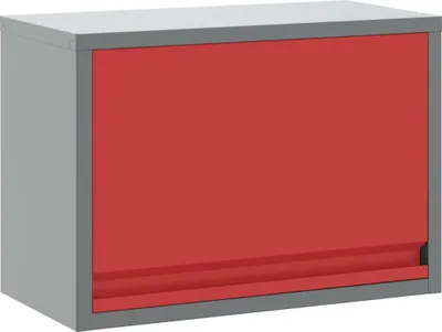 Obrázek produktu pro vidaXL Skříňka na nářadí s úložným prostorem Červená a šedá 50 x 25 x 35 cm