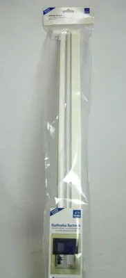 Produktbild von Raffrollo Technik inkl. Wand-und Deckenträger mit Beschwerungsprofil 80cm