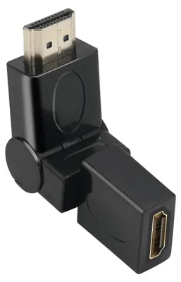 Produktbild von EKON 360°-HDMI-Adapter (Buchse Auf Stecker) Mit Vergoldeten Anschlüssen