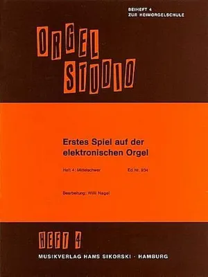 Produktbild von Erstes Spiel auf der elektronischen Orgel