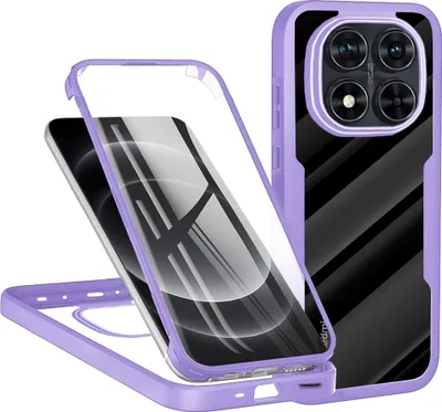 Obrázek produktu pro Techsuit ColorVerse 360 plné ochranné pouzdro s ochranou displeje pro Xiaomi Redmi Note 14 Pro/14 Pro Plus / Xiaomi Poco X7 - fialové