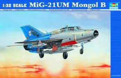Productafbeelding van Trumpeter MiG-21 UM, schaal 1:32, modelnummer 02219