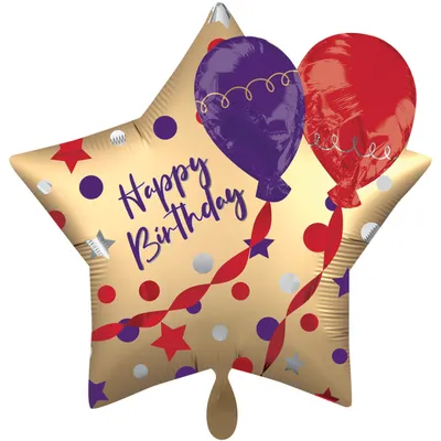 Immagine prodotto di 3D Folienballon Buon Compleanno