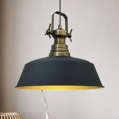 Produktbild von Pendellampe Orema 41 cm Pendelleuchte - Schwarz