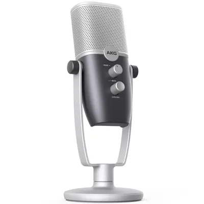 Produktbild von AKG Ara - professionelles USB-Kondensatormikrofon  blau-silber