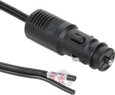 Produktbild von Powerstecker Adapter für Zigarettenanzünder- und Powersteckdosen, KFZ Power-Stecker max. 20 A, 12-24 V, Kabellänge ca. 120 cm, Kabel isoliert