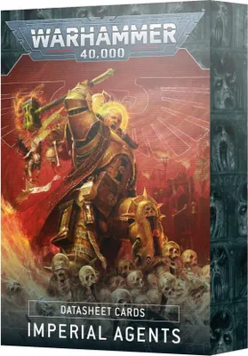 Obrázok produktu pre W40k: Imperial Agents Datacards (2024)