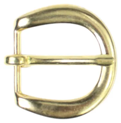 Produktbild von FRONHOFER Gürtelschnalle, massiv Messing, zeitlose Gürtelschnalle 2,5 cm