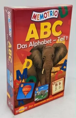 Produktbild von planet extra 4018928231112 Memotrio ABC Das Alphabet Teil 1