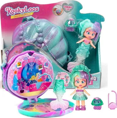 Produktbild von KookyLoos Puppe Sirene Mermaid Pearl Magicbox