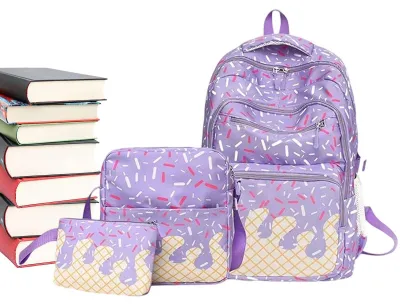Imagen del producto de Elzusha: Mochila estética con compartimento para hielo, ideal para niños