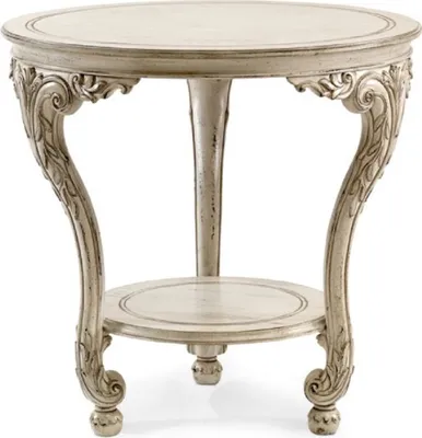 Produktbild von Casa Padrino Luxus Barock 3-Bein Beistelltisch Antik Grau