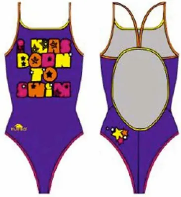 Image de Maillot de bain Turbo Born To Swim violet XL dames violet XL
