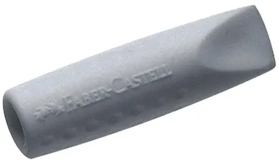 Produktbild von FABER-CASTELL GRIP 2001 - Radiergummispitze - Grau (Packung mit 2)