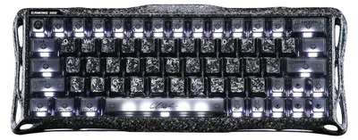 Produktbild von Magnetische Gaming Tastatur Hall Effekt GravaStar Mercury V60 Pro Special Cyber Frost