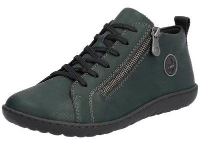Imagen del producto de Zapatos de cordones Rieker, color verde, talla 42