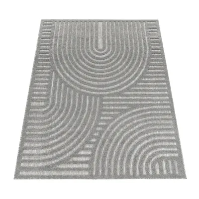 Produktbild von Paco Home Outdoor Teppich wetterfest Boho & Skandi 3D-Optik für Terrasse, Balkon & Garten 160x220 cm