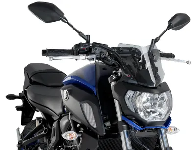 Produktbild von Windschild Puig New Generation Sport 230 x 235 mm mit ABE für Yamaha MT-07 Bj. 2018 - 2020