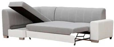 Produktbild von Sofa Schlafsofa Designer Sofa mit Bettfunktion + Bettkasten Ecksofa Couch NEU