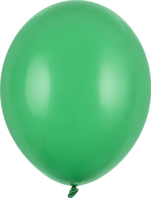 Produktbild von 10 Stk. Luftballon Ø30cm "Uni Pastell" | Waldgrün