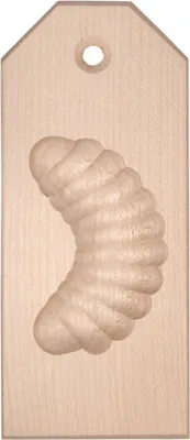 Produktbild von Backform Vanillekipferl aus Holz 14,5 cm