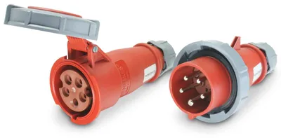 CEE-Stecker-Kupplungsset 400V/16A 5-polig IP67
