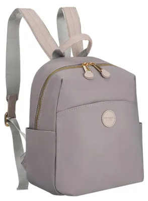 Obrázek produktu pro Peterson dámský batoh z nylonu a šedý 30x25x11 cm