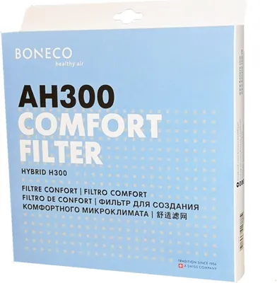 A box for a BONECO Comfort Filter AH300.