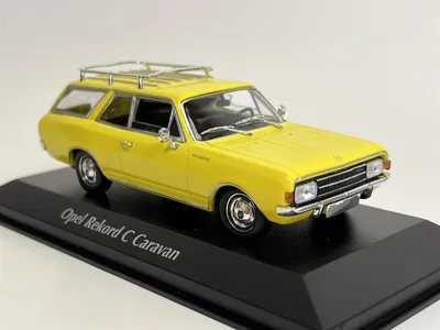 Produktbild von Minichamps 1:43 OPEL REKORD C CARAVAN - 1969 - YELLOW 940046110