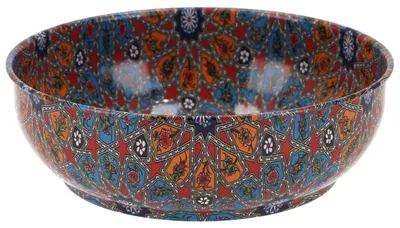 Produktbild von 1 Stk Orientalische Schüssel, Schale, Dekoschale aus Metall - Ø 12 cm Modell 5, Mehrfarbig, Schalen, Schüsseln