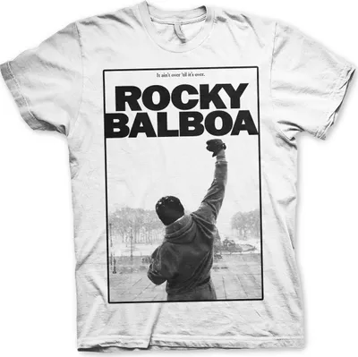 Obrázok produktu pre Rocky Balboa - Tričko It Ain't Over - XX-Large - White