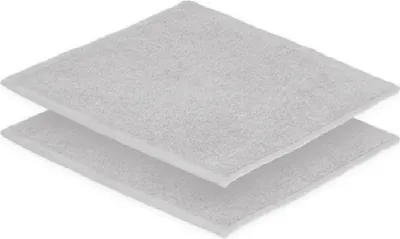 Produktbild von 2 x Seiftuch 30 x 30 cm 500g/m² Hohe Qualität Neu/OVP Silber