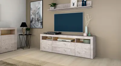 Produktbild von TV-Schrank "Santa Fe" beton-Nachbildung