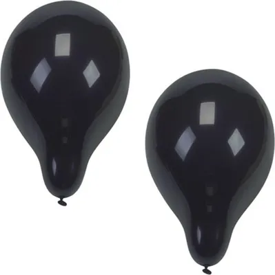 Produktbild von 100 Luftballons Ø 25 cm schwarz
