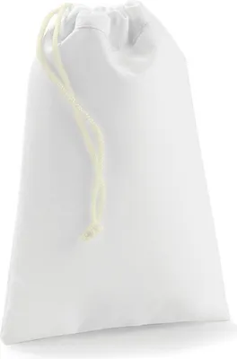 Produktbild von BagBase BG915 | Sublimation Stuff Bag - Polyester Turnbeutel - Farbe: White - Größe: XS