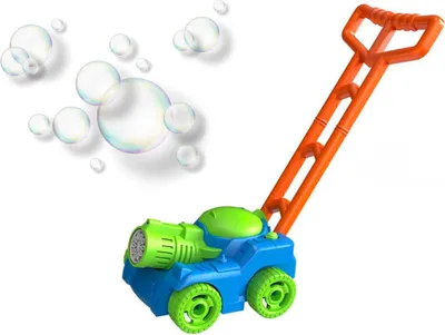 Produktbild von TechKidz, Spielzeug Rasenmäher Seifenblasenfunktion, Bubble Mower, Blau