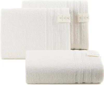 Zdjęcie produktu dla Ręcznik kąpielowy Saba 70x140 kremowy elegancki chłonny lekki