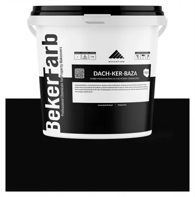 Zdjęcie produktu dla Podkładowa Farba na Dach do Dachówki Ceramicznej Bekerfarb Czarny 10l