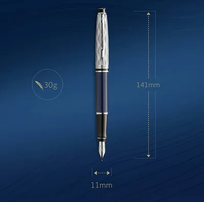 Produktbild von WATERMAN Füller L'Essence du Bleu Expert DeLuxe C.C M Blau Geschenkbox